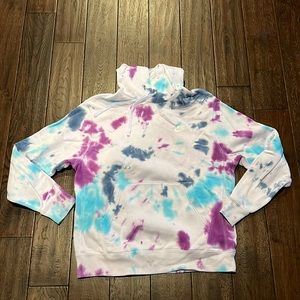Nike sweatshirt tie dye